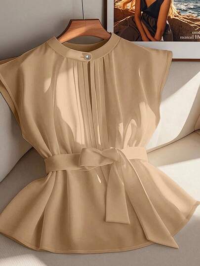 GlowEve CURVE 大码女式休闲中式衬衫，适合派对、聚会、街头、节日、圣帕特里克节、复活节、情人节、圣诞节、感恩节，柔软、宽松、舒适、百搭、修身、时尚、春夏季