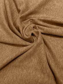 GlowEve Bộ áo len cardigan dài cổ tròn thời trang cao cấp, thanh lịch, dáng ôm, dáng suông, thời trang thu đông - Màu Khaki - Xem 7