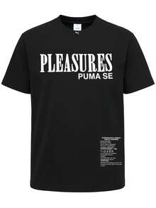 Puma X Pleasures Men T-Shirt Black - Black - View 1
