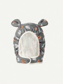 Cozy Pixies 1-Pack Of Extra-Thick Quilted Baby Hat With Thermal Lined And Printed Design, Warm And Cozy. - Multicolor - View 5