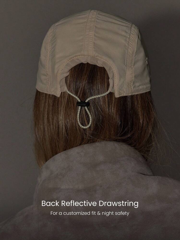 GLOWMODE X Discovery Keep It Cool Sweat-Wicking Quick-Dry Waterproof Unstructured Brim Unstructured Crown Reflective Drawstring Adjustable Double-Sided Cap Hat Hiking Outdoor Running Workout Active