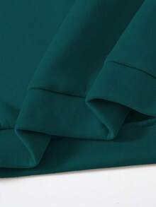 2 件套男童休闲连帽运动衫和运动裤，针织，秋冬 - 水鴨藍 - 查看 5