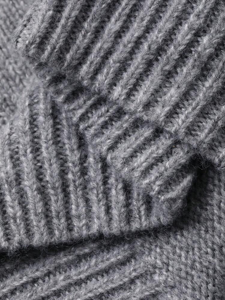Toddler Round Neck Long Sleeve Heart Sweater, Autumn/Winter