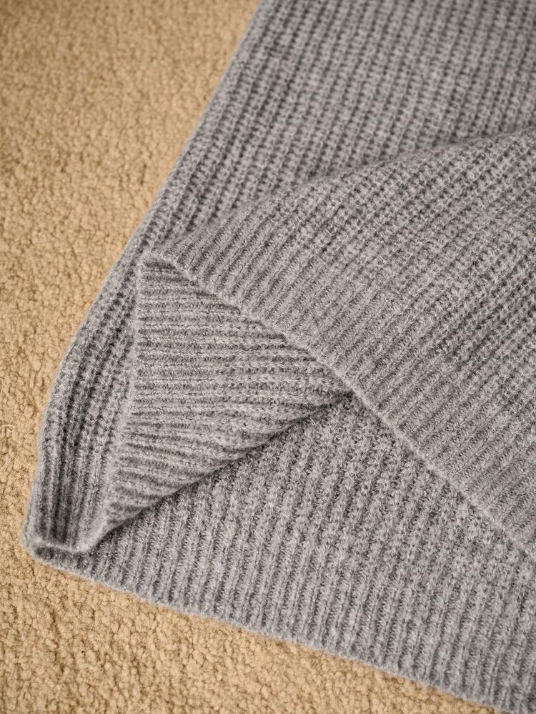 VINTAGE KOREAN MINIMALIST DESIGN KNIT SWEATER FOR WOMEN, AUTUMN/WINTER