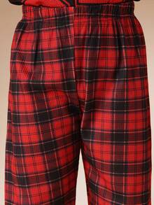 SUMWON 男童棒球服号码印花长袖睡衣上衣，经典圆领，休闲睡衣 - 彩色 - 查看 7