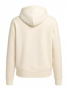 New Balance Essentials Women Hoodie Beige - Brown - View 2