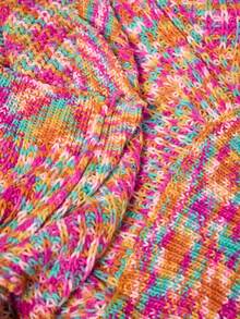 SHEIN Slayr 冬季新款，圣诞节，新年，婚礼季，情人节，生日派对，毕业季，日常出行，基础款，百搭款，休闲度假，邮轮旅行，休闲优雅，通勤，街头风，欧式风，简约风，甜辣美式风，Y2K 女士假日时尚百搭彩色流苏针织露肩上衣，修身短款百搭优雅女士毛衣 - 彩色 - 查看 17