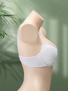 3件套女士舒适多色钢圈加厚棉质罩杯文胸 - 彩色 - 查看 6