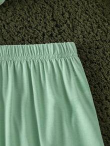 SHEIN 男婴/女婴休闲可爱简约风格多件套礼品套装，秋冬 - 彩色 - 查看 6