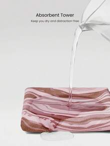 GLOWMODE Khăn tắm X Discovery Don't Sweat It thấm hút mồ hôi nhanh khô, có túi đựng, thích hợp cho đi bộ đường dài, chạy bộ, tập luyện ngoài trời và hoạt động thể thao. - Màu hồng gỉ - Xem 4