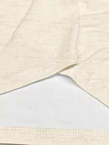 INAWLY Áo thun tay ngắn cổ chữ V in hình cánh thiên thần cổ điển Y2K dành cho nữ, thích hợp mặc ngoài trời - Nhiều màu - Xem 5