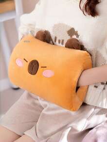 Joivida 1pc Cartoon Winter Hand Warmer Pillow Can Be Inserted Into The Cute Plush Pillow Hand Warmer Pillow