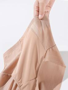 NudeFit 1 pieza Faja moldeadora de cintura elástica cómoda para mujer - Albaricoque - Ver 7