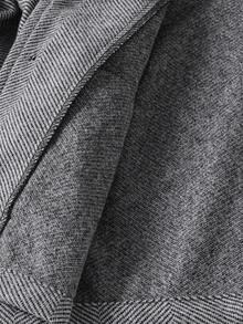 SHEIN 2pcs Young BoyCasual Collared Jacket And Pants Set - Grey - View 5