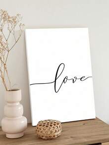 3Pcs/Set Hand In Hand Sweet Love Minimalist Home Decoration Wall Art Poster Canvas Print For Living Room Bedroom 3 Sizes Gifts Birthday Graduation - Multicolor - View 16