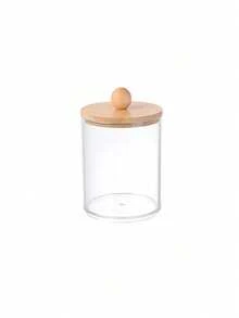 Cleaning Swab Storage Box Transparent Acrylic Material, Suitable For Dresser Storage, Bathroom Storage, Desk Storage, Etc - Multicolor - View 8
