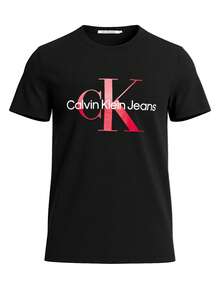 Calvin Klein Men´S T-Shirt Black - 黑色 - 查看 4