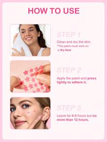 Parche para marcas rosado SlowSunday