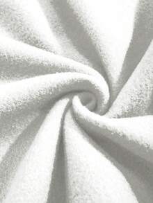 SHEIN LUNE Women's Casual Loose Sweatshirt With 3D Letter Print - Light Grey - View 6