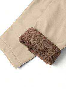 GlowEve 女士蓬松连帽长款常规夹克