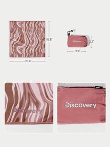 GLOWMODE Khăn tắm X Discovery Don't Sweat It thấm hút mồ hôi nhanh khô, có túi đựng, thích hợp cho đi bộ đường dài, chạy bộ, tập luyện ngoài trời và hoạt động thể thao. - Màu hồng gỉ - Xem 6
