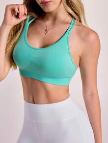 Sovereign Charm Soutien-gorge de sport sans couture, ajusté sexy, beau dos, soutien-gorge de sport pour la course