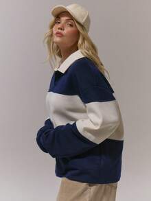 MUSERA Plus Size Sweatshirts/Winter Spring Vacation Casual - Multicolor - View 3