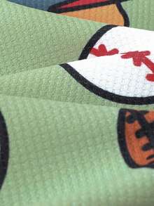 THE HAPPY LOOK 2件套男童卡通运动图案针织柔软圆领长袖套头卫衣和松紧腰裤 - 彩色 - 查看 7