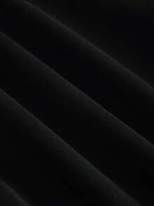 Teenage Boys' Casual Loose Fit Sweatpants With Pockets, Minimalist Cross Print, Black, Versatile Straight Leg Joggers