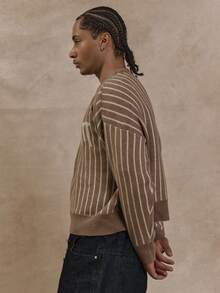 Musero Round Neck Striped Jumper