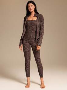 GLOWMODE FeatherFit™ 修身高性能夹克 - 肉桂靈感 - 查看 7