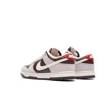 Nike DUNK Women's Sneakers Cacao Wow/Pale Ivory-Pink Foam HM0987-200 - Cacao Wow/Pale Ivory-Pink Foam - View 3