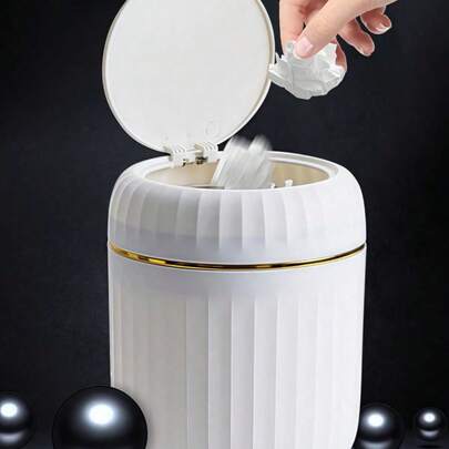 Thùng rác mini để bàn, thùng rác đạp chân cho phòng khách, phòng ngủ, xe hơi, phòng ăn