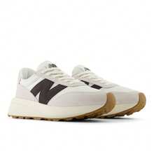New Balance Unisex TRAINERS - White and Black - View 4