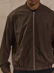 Musero Men Jackets And Coats - Olive Green - View 2