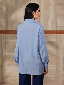 Modelyn Fashionable 3D Floral Casual Women Blouse