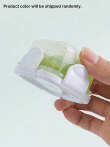 2 Piezas de Recipientes Cuadrados para Almacenamiento de Alimentos, Organizadores de Despensa Mini Gratis con Tapas Herméticas para Bocadillos, Especias y Alimentos Secos - Juego de Recipientes de Cocina Apilables - Verde - Ver 5