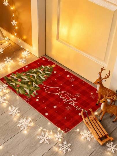 Cirelle 圣诞树垫是圣诞节最完美的装饰品之一。它是一种防尘防滑的垫子，放置在入口处，也可以作为圣诞客厅的装饰品。它给客人带来温馨愉悦的感觉。
