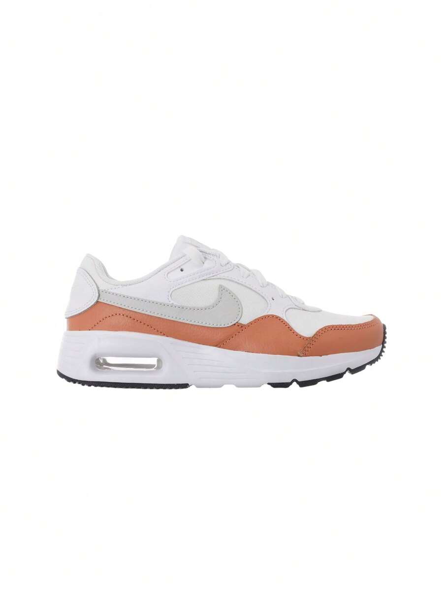 Nike Air Max SC Women's Sneakers White CW4554 - White/Healing Orange/Black/Photon Dust - View 1