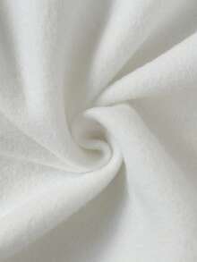 SHEIN Unity 1 Stück Weihnachtsparty Sweatshirt mit Schleifen-Muster in Rot & Weiß, thermisch gefüttert, Langarm und 1 Stück Weihnachtsbaum & Hirsch Plüsch Loungewear Set mit Kordelzug für Damen - Verschiedenfarbig - Übersicht 7