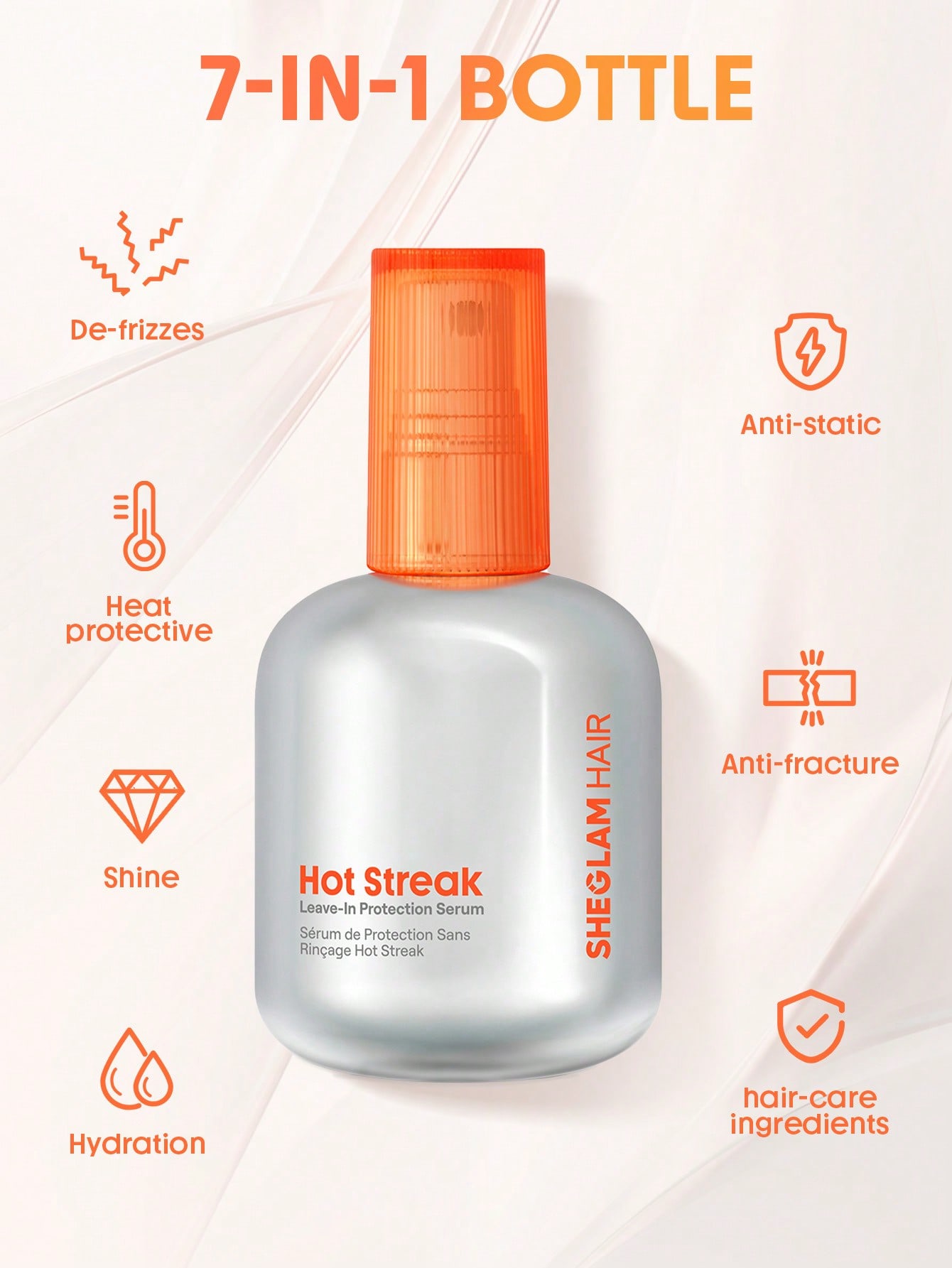 Hot Streak Leave-In Protection Serum - 50ml 4
