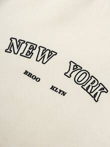 SHEIN ChillGRL 3pcs/Set Teen GirlCasual Outfit, Including Hooded Zip-Up Sweatshirt With Horse Print, White Tank Top, And Elastic Waist Straight Leg Pants, Autumn