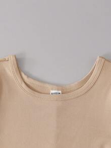 Sparklyn 两件装女童秋冬修身保暖纯色连体衣，面料柔软舒适，纯色设计，适合居家穿着，春秋冬三季皆宜。 - 彩色 - 查看 8