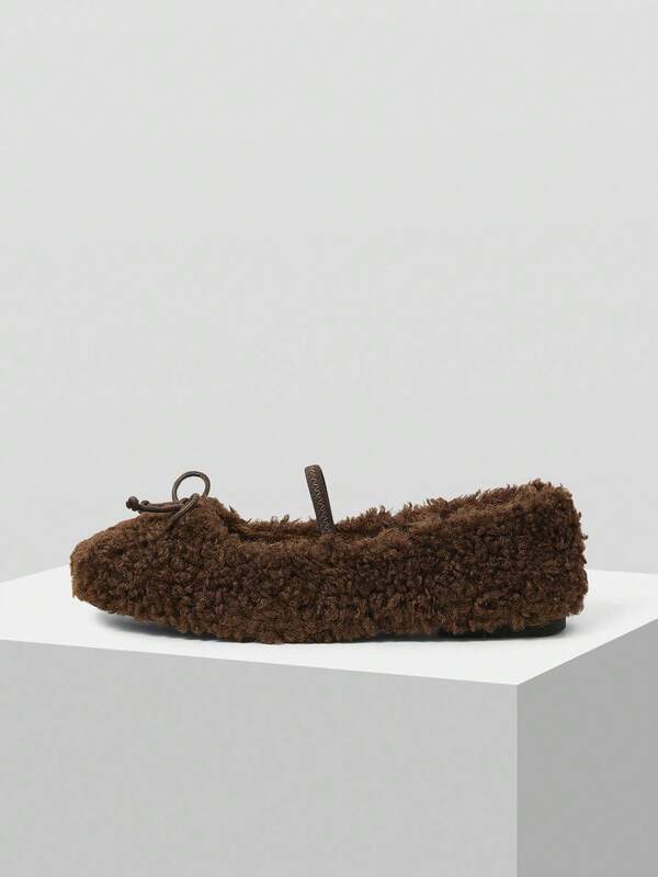 Mnmlis Ballerine Mary Jane, nuove scarpe rosa delicate adatte per abiti, scarpe basse con collo basso