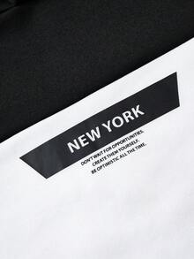 SHEIN 青少年男童休闲日常舒适电子游戏图案印花宽松套头卫衣，适合生日派对、晚宴、演出、婚礼、洗礼、开幕式等场合，日常穿着舒适，适合上学、旅行和运动，秋冬季节穿着舒适。 - 白色 - 查看 4