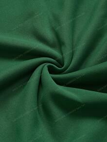 Manfinity Homme 男士标准圆领绿色圣诞图案长袖卫衣