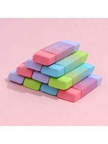 独家 6 支装可爱自动铅笔 | 可爱动物造型和柔和色彩设计 | 0.5 毫米/0.7 毫米双头防晕染笔尖 | 仅售铅笔、橡皮擦和铅芯，并非完整文具套装 | 学校/艺术/绘画必备（限量版） - 彩色 - 查看 6