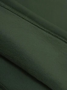 Resyla Áo nỉ dài tay có mũ trùm đầu đính đá lấp lánh dành cho nữ, Thu/Đông - màu xanh lá - Xem 4