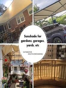 Beige Shading Net PE Plastic UV Protection Plant Shed Outdoor Sunshade Mesh Sunscreen Fabric Sunshade 90% Shading Rate