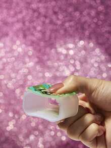 THE POWERPUFF GIRLS X SHEIN 3 Pcs Data Line Protective Cover, Suitable For IPhone Charger, Cherry Printing Pattern, Charger Protective Cover (Without Data Line),Gift Ideas - Green - View 6